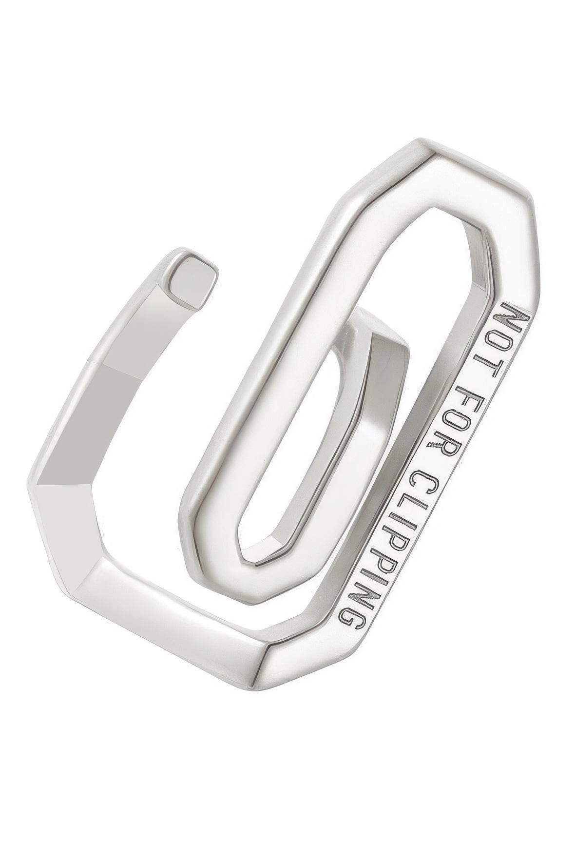 Paperclip Ear Cuff – Minimalist Unisex Cartilage Jewelry