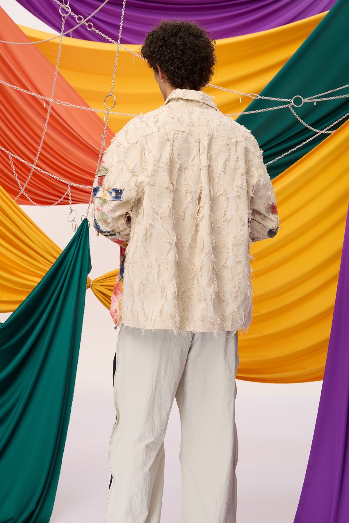 Zest Flow Long Sleeve Raw Edge Shirt