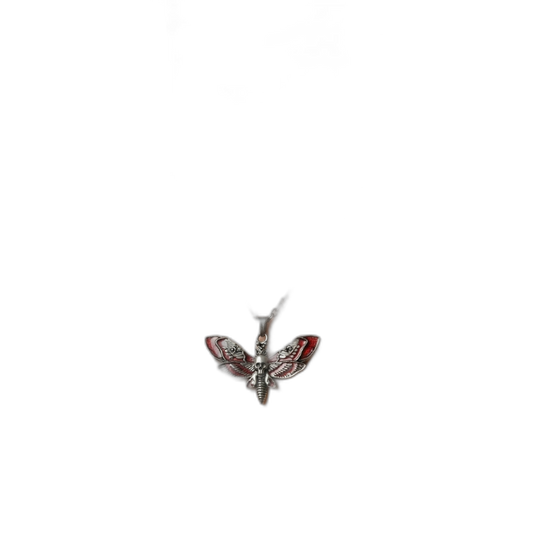 Blood Moth Necklace
