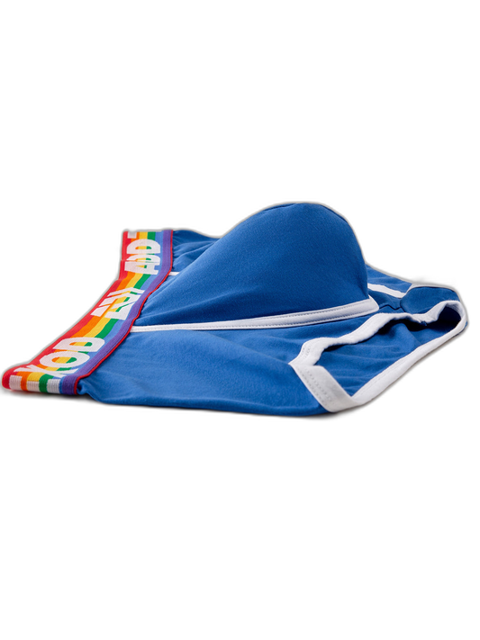 2 Pack Men’s Large Pouch Rainbow Trunks