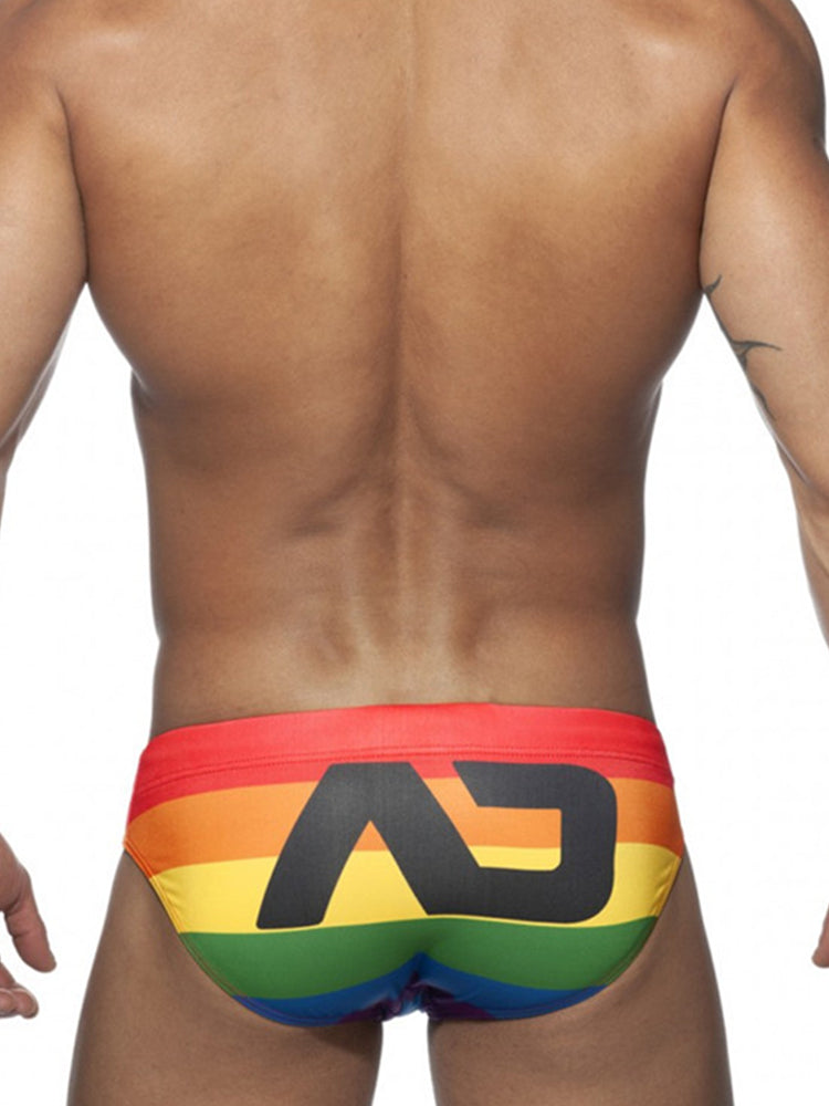 Rainbow Tether Swim Briefs