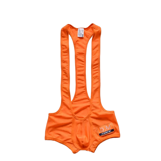Dog & Master Singlet Orange