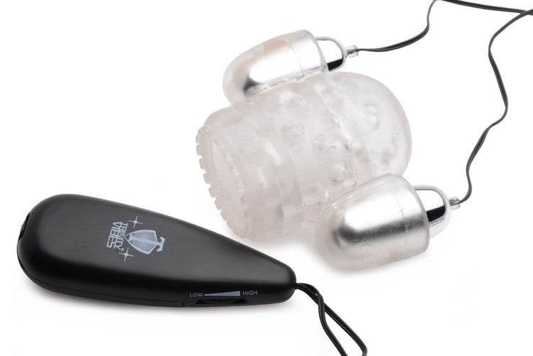 Dual Vibrating Penis Head Teaser