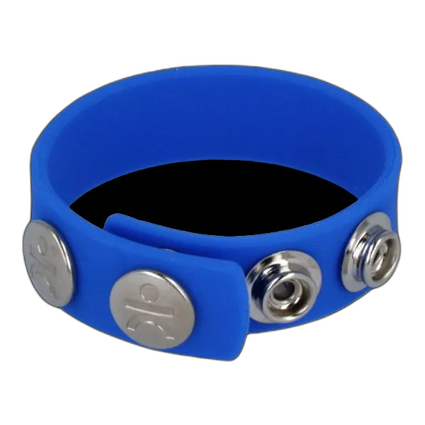 Titus Silicone Cock & Ball Strap Blue