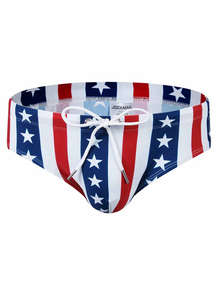 Men's Sponge Pad Spa Swim Briefs