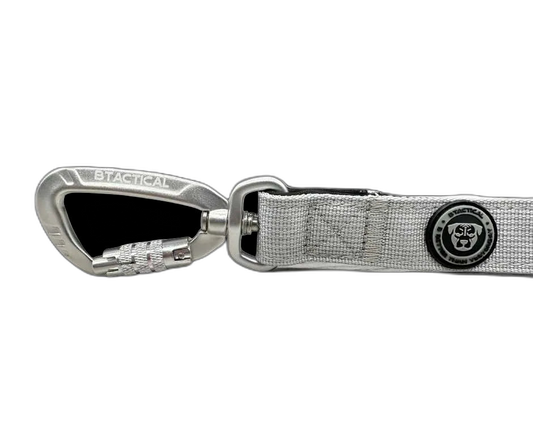 Tactical Carabiner Clip Lead Grey