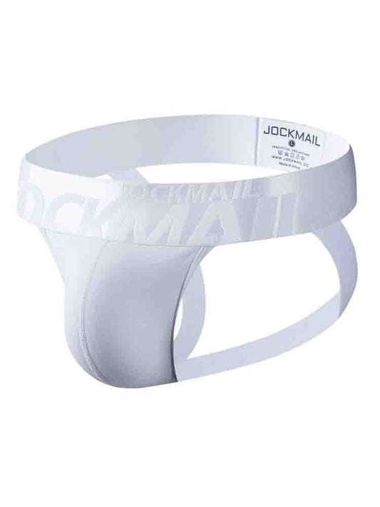 Men's Solid Color Low Rise Cotton Jockstrap