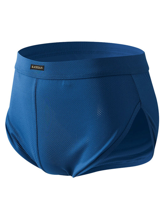 Men's Breathable Quick-Drying Mesh Boxer Briefs