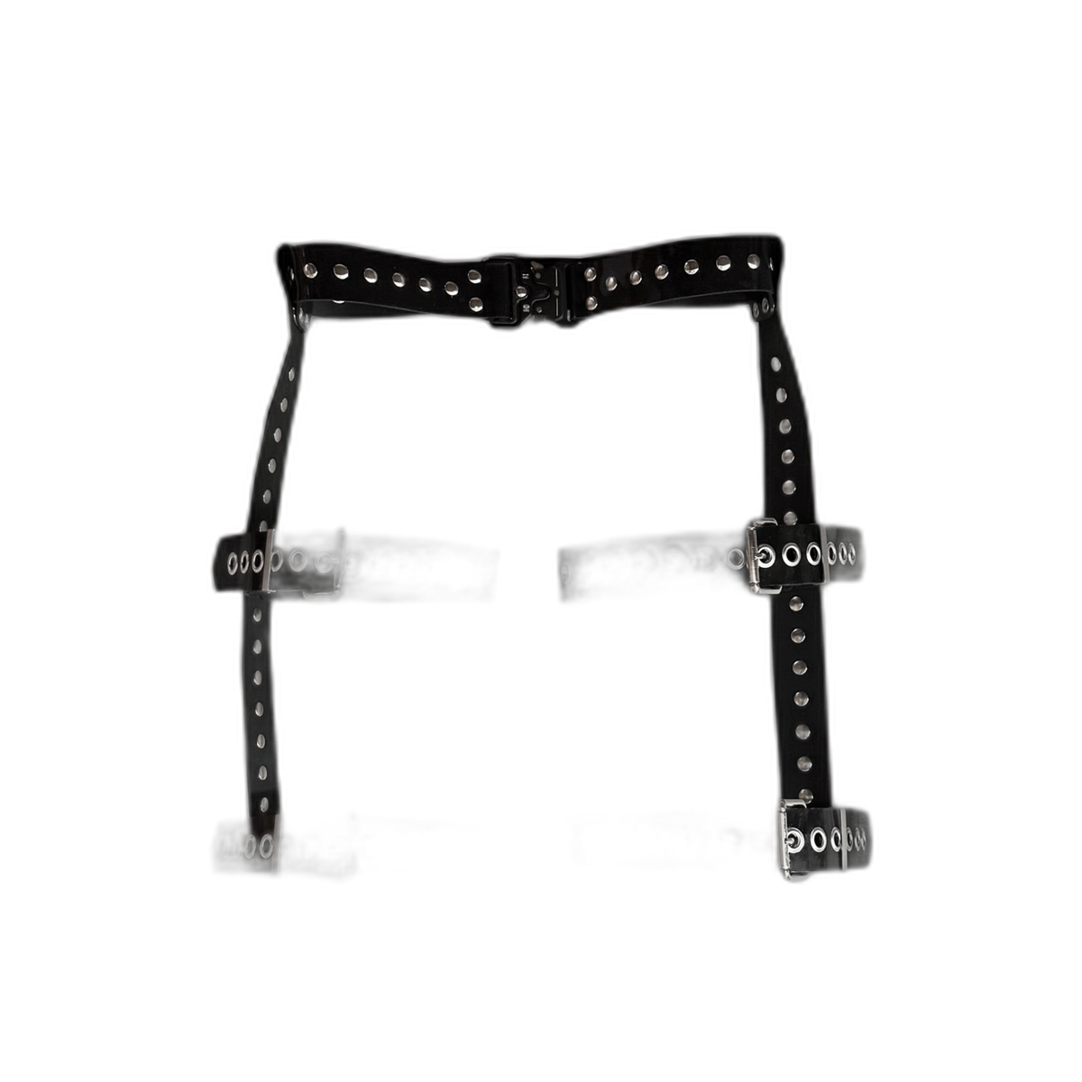 Silicone Half Body Harness - Waist and thigh bands