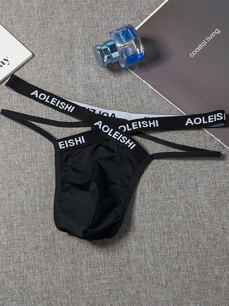 Men's Erotic Simple Thong Briefs