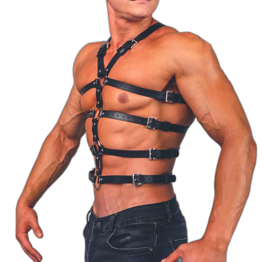 Full Torso Leather Harness