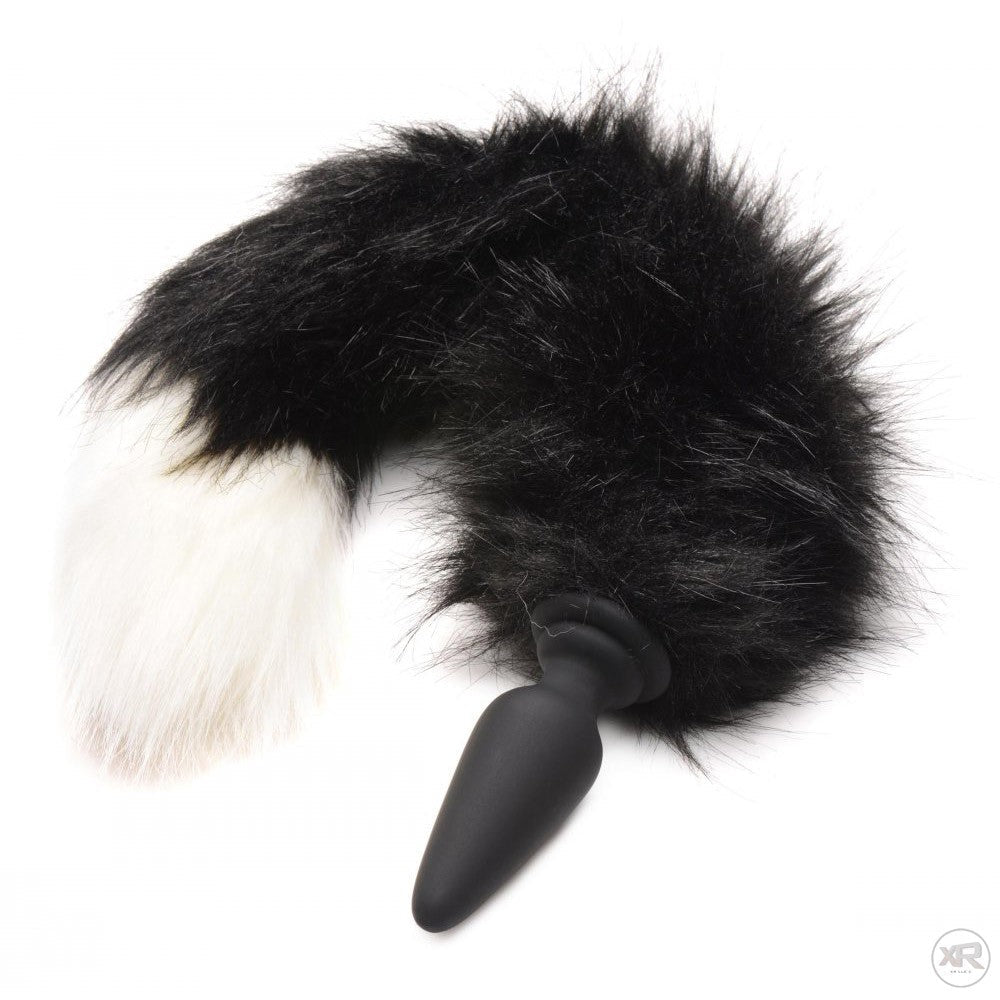Small Anal Plug with Interchangeable Fox Tail