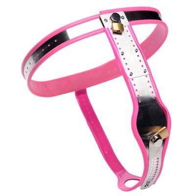 Stainless Steel Adjustable Female Chastity Belt