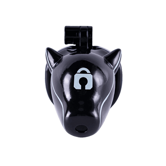 Furjoi Drone Hood Chastity Cage White