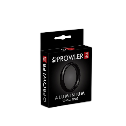 Prowler RED Aluminum Cock Ring 50mm Black