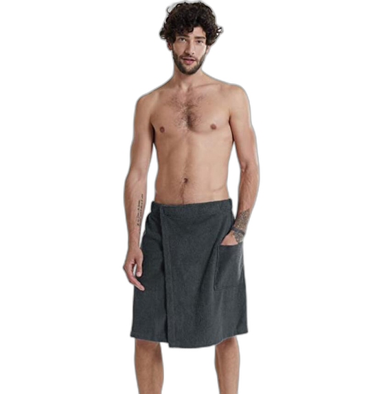 Velcro Bathrobe Towel