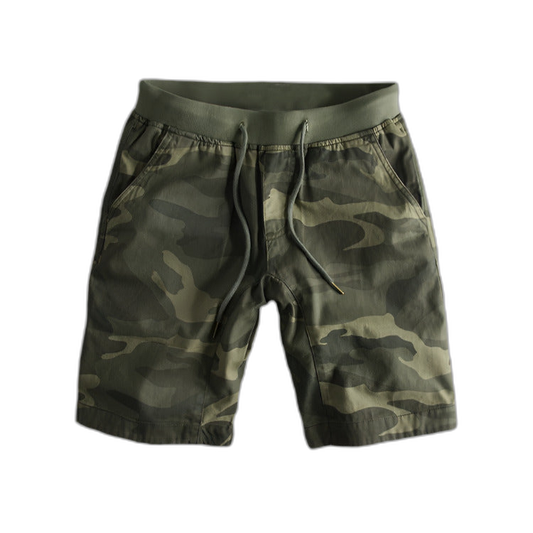 Essentials Cotton Camo Shorts