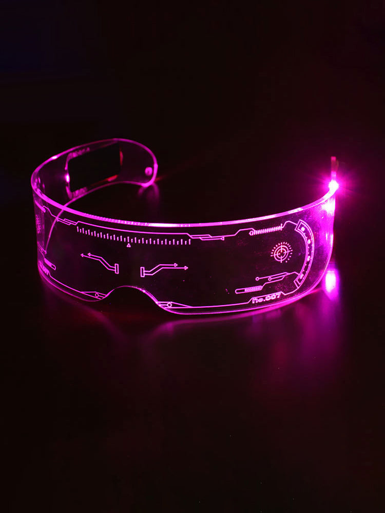 Glowing Led Acrylic Goggles