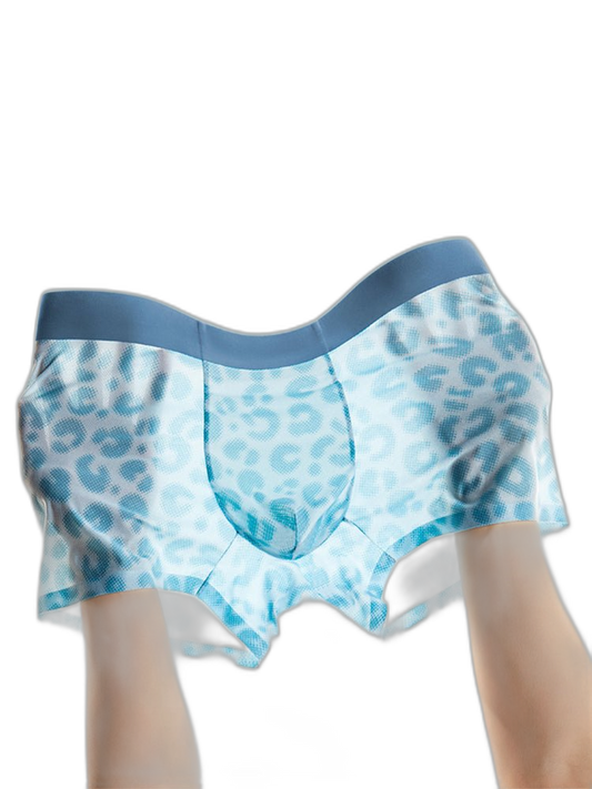 3 Pack Men's Ultra-Thin Ice Silk Trunks