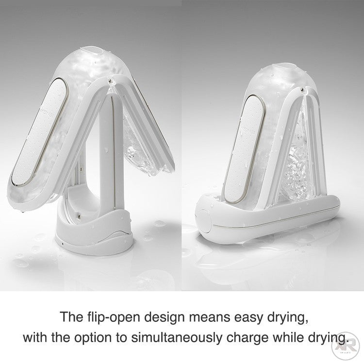 Flip 0-Zero Electronic Vibration Stroker