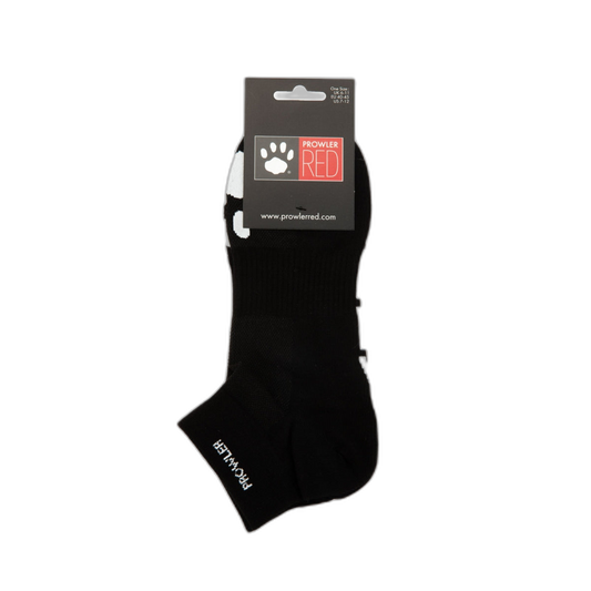 Prowler RED Daddy Ankle Socks Black White