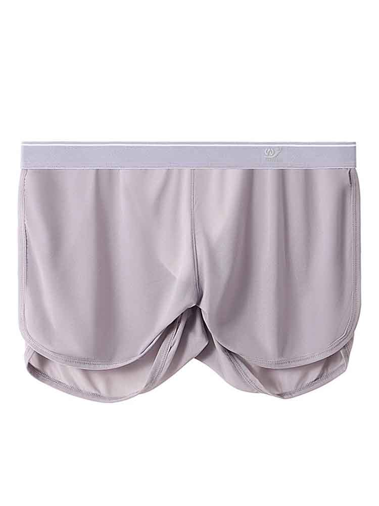 Men's Summer Ice Silk Mesh Pajama Pants Briefs