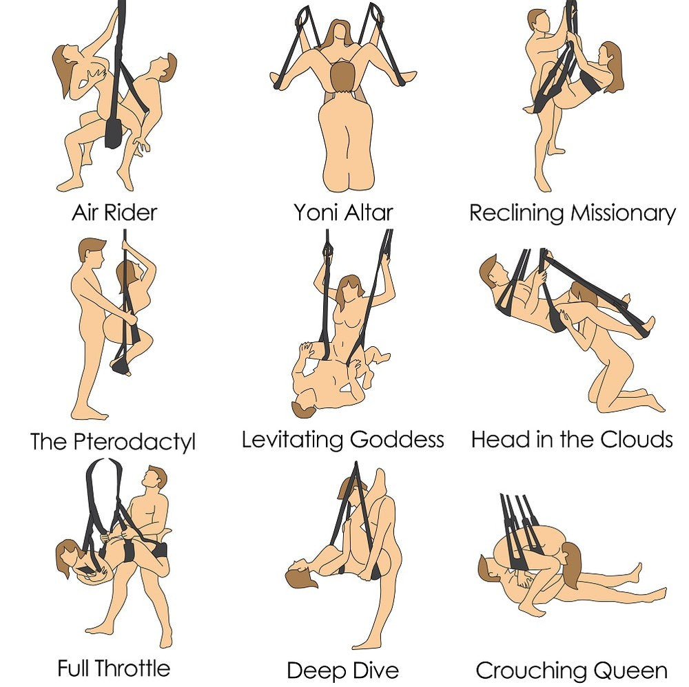 360 Spinning Sex Swing