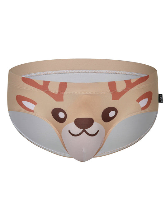 D.M Cute Cartoon Animal Briefs