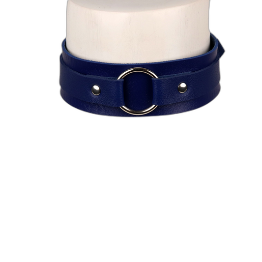 Leather O-Ring Collar / Choker