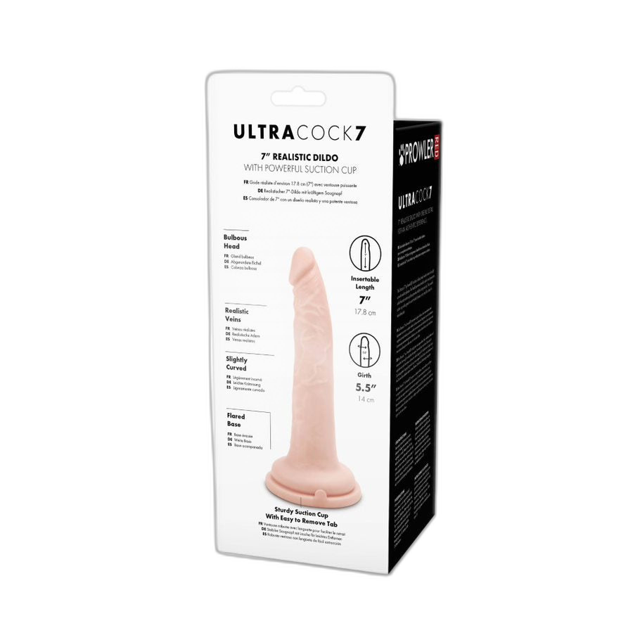 Prowler RED Ultra Cock 7.5' Flesh
