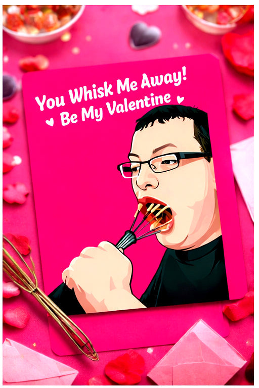 Wish me away till Valentine’s Day | Valentine’s Day Card | A5