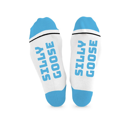 SILLY GOOSE | Cotton Crew Socks | Mid-length