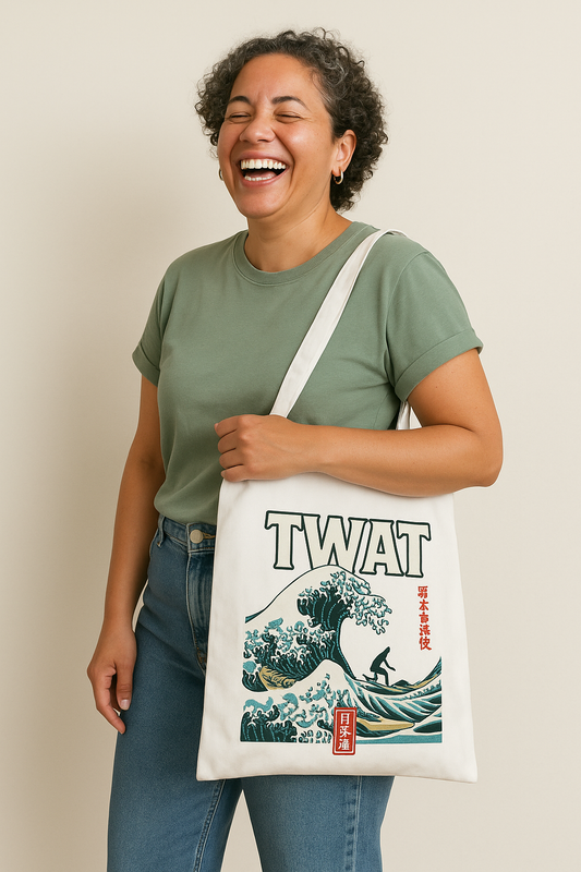 TWAT | Tote Bag | White