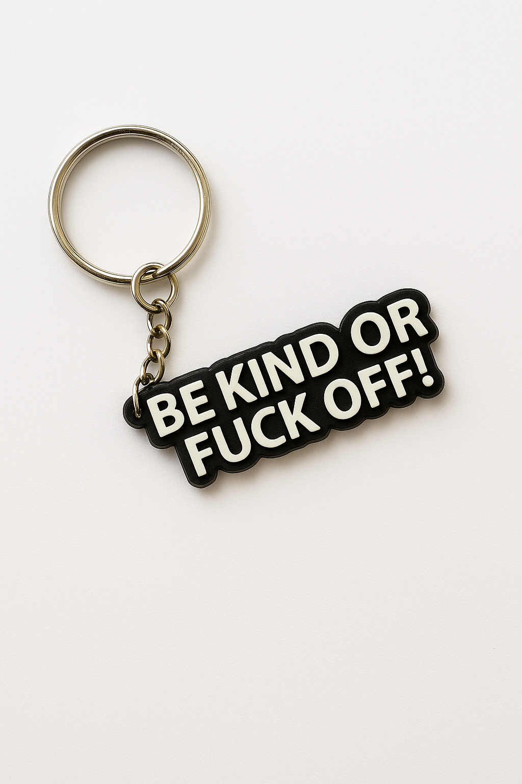 Be kind or fuck off | Kinky Keychain| 3D Printed