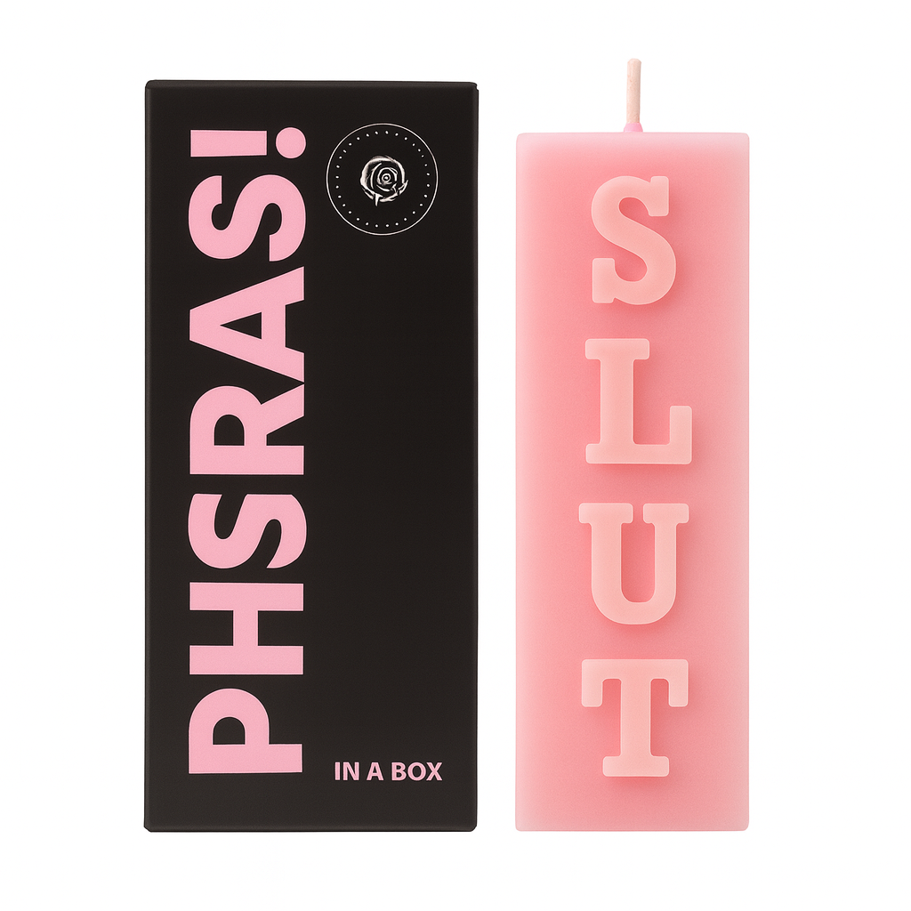 Phrase in a Box | SLUT Candle