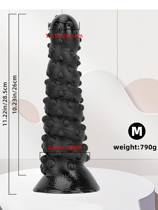 Octopus Beads Silicone Anal Plug With Suction Cup