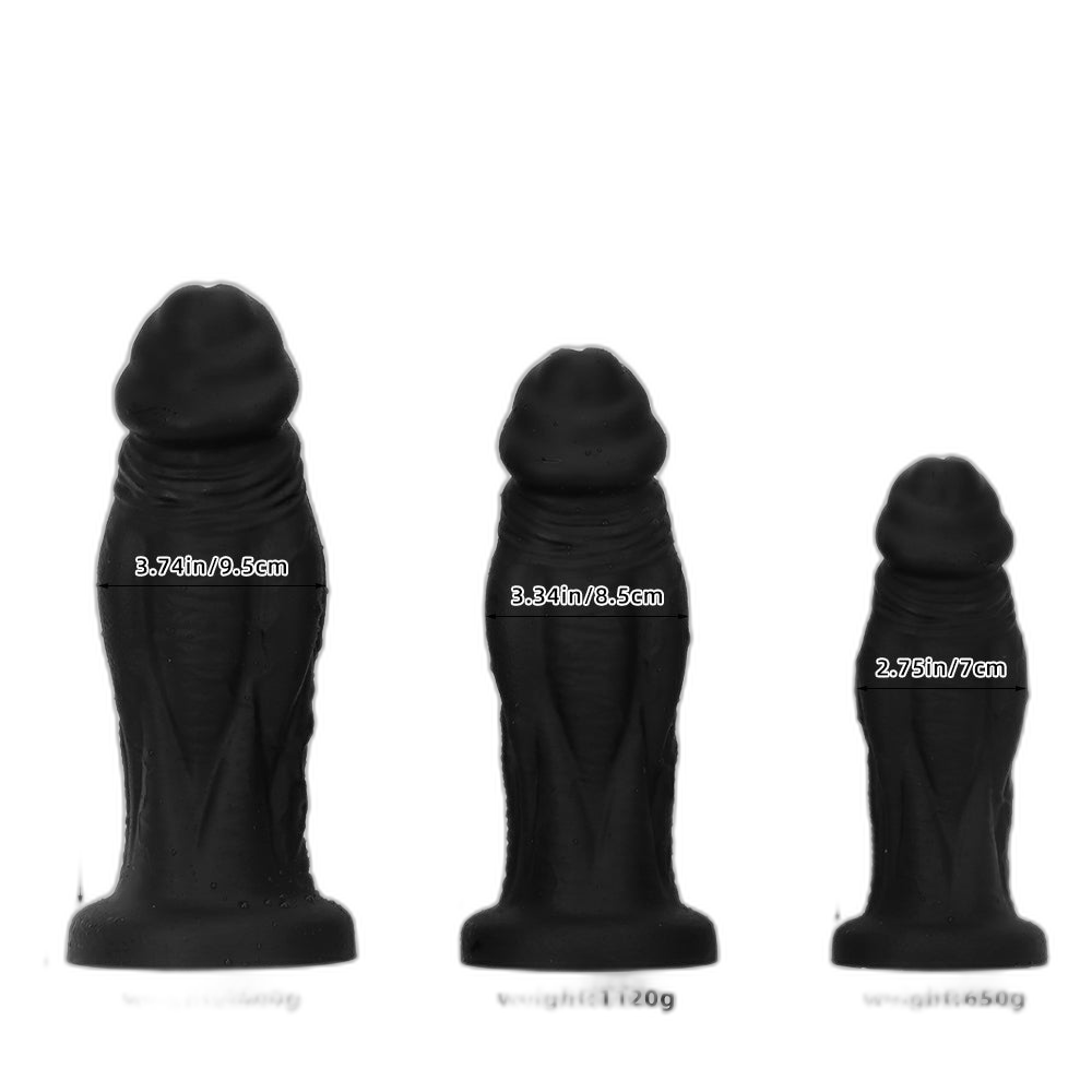ruff GEAR Silicone Fat Boy Realistic Dildo 10 Inch