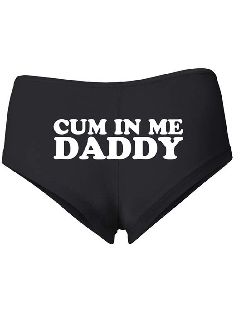 Men's Letter Print Triangle Yoga Shorts