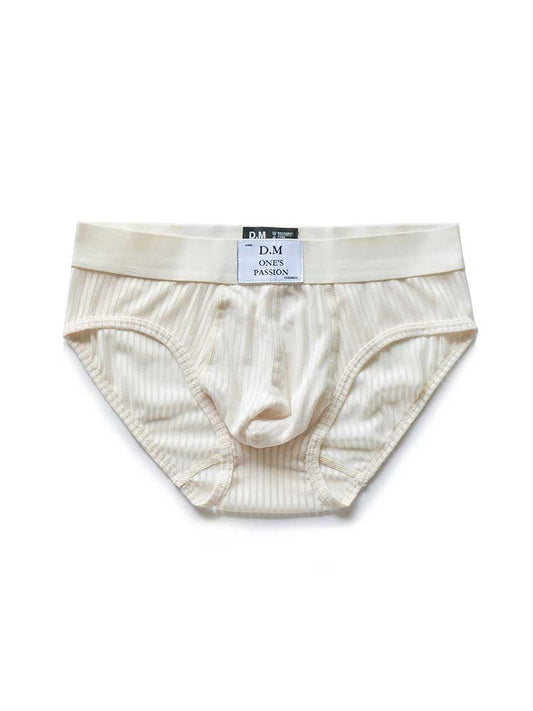 D.M Men's Sexy Low-Rise Mesh Breathable Briefs