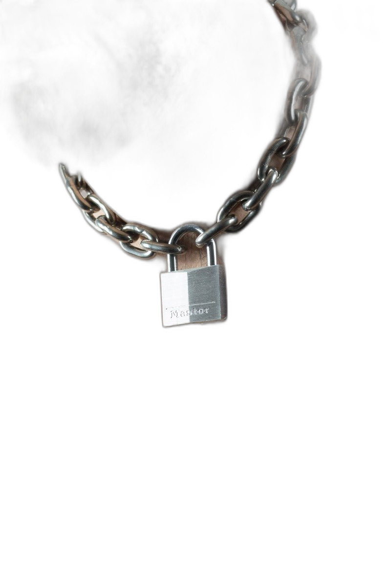 ruff GEAR Pitbull Chain 6mm with 40mm Master Lock