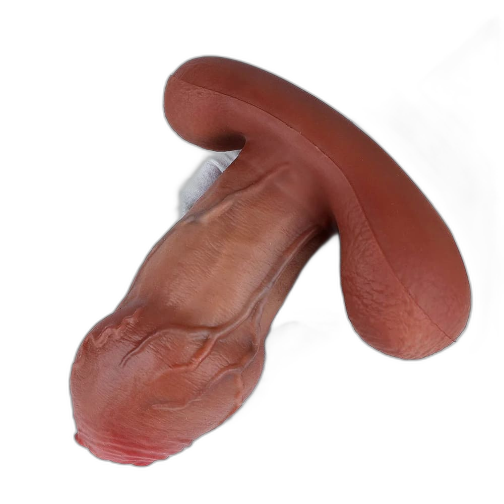 Realistic Pleasure – Anal Vibrator – Realistic Silicone Dildo