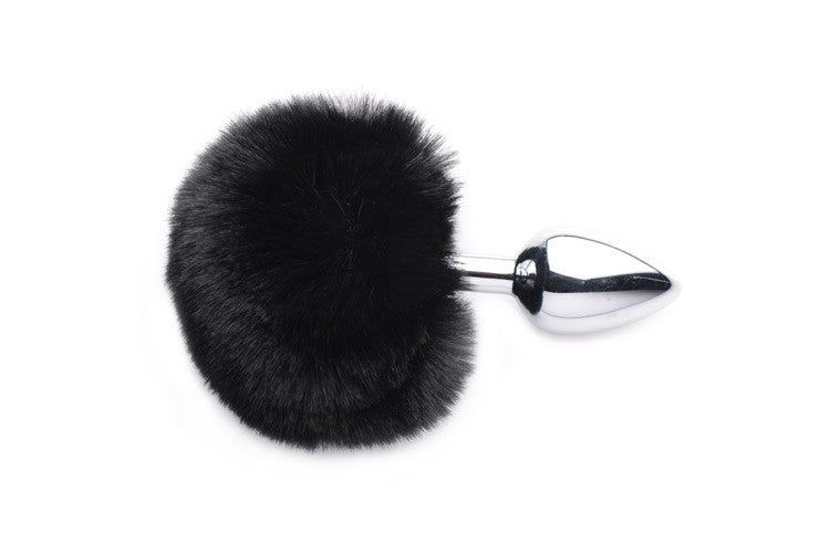 Onyx Bunny Tail Anal Plug