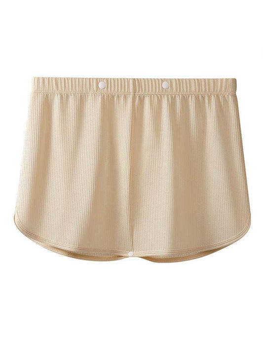 Men's Ice Silk Mesh Quick-Dry Detachable Skort