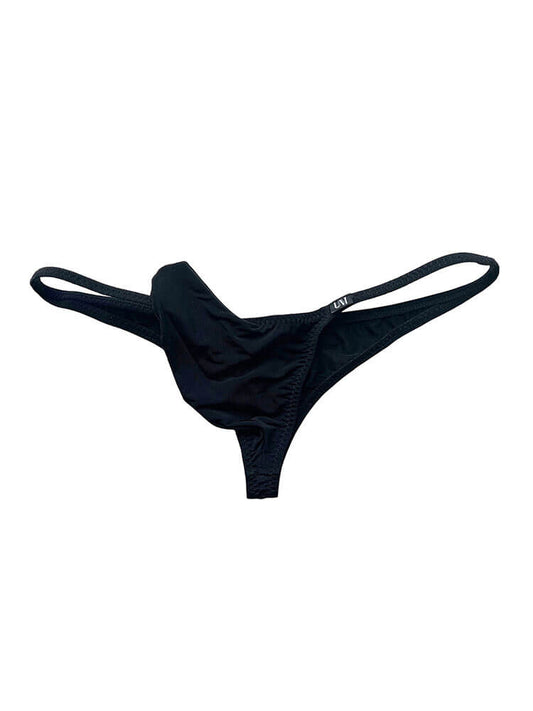 Men's Sexy Ice Silk Upward-Curving Pouch Thong