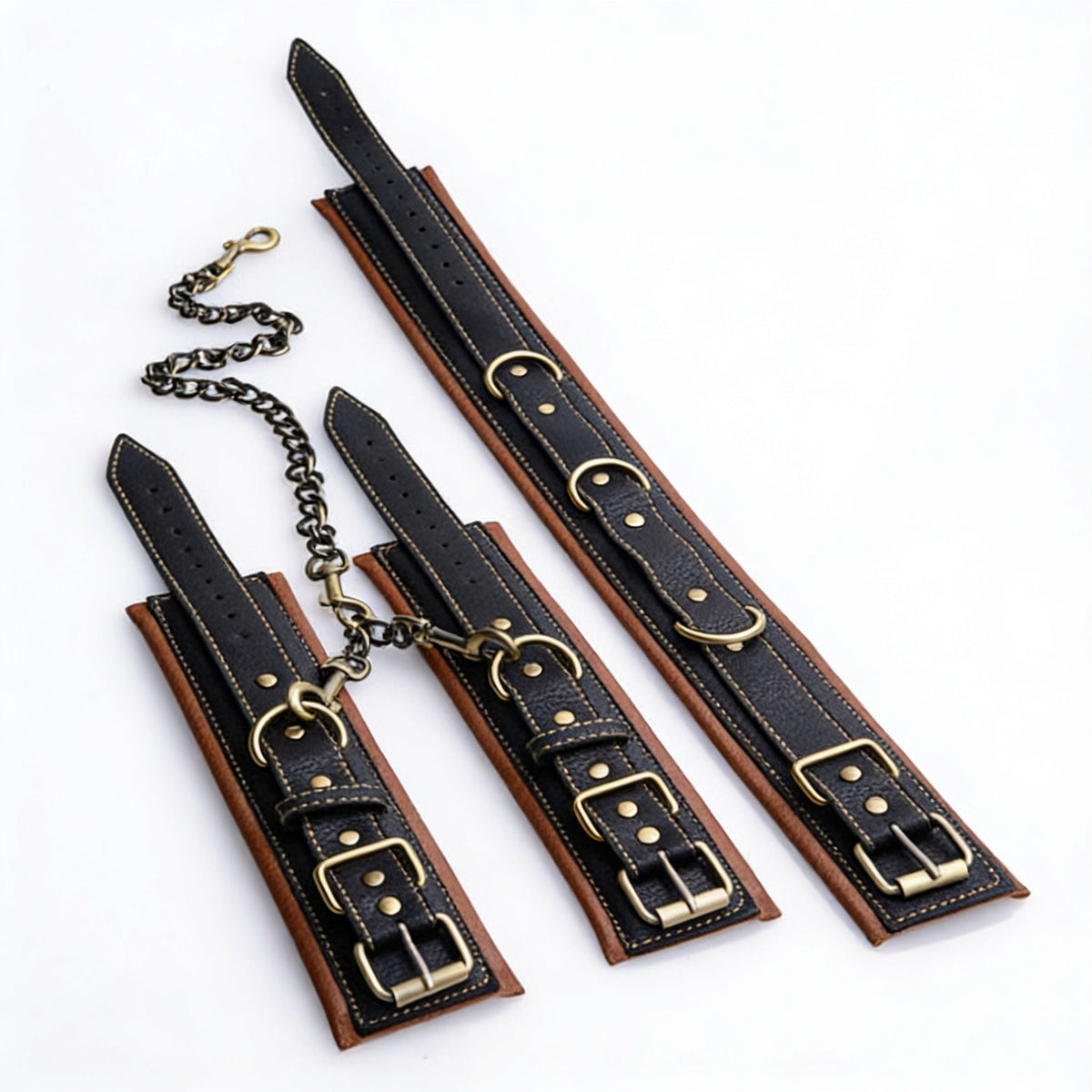 Coax Collar to Wrist Restraints