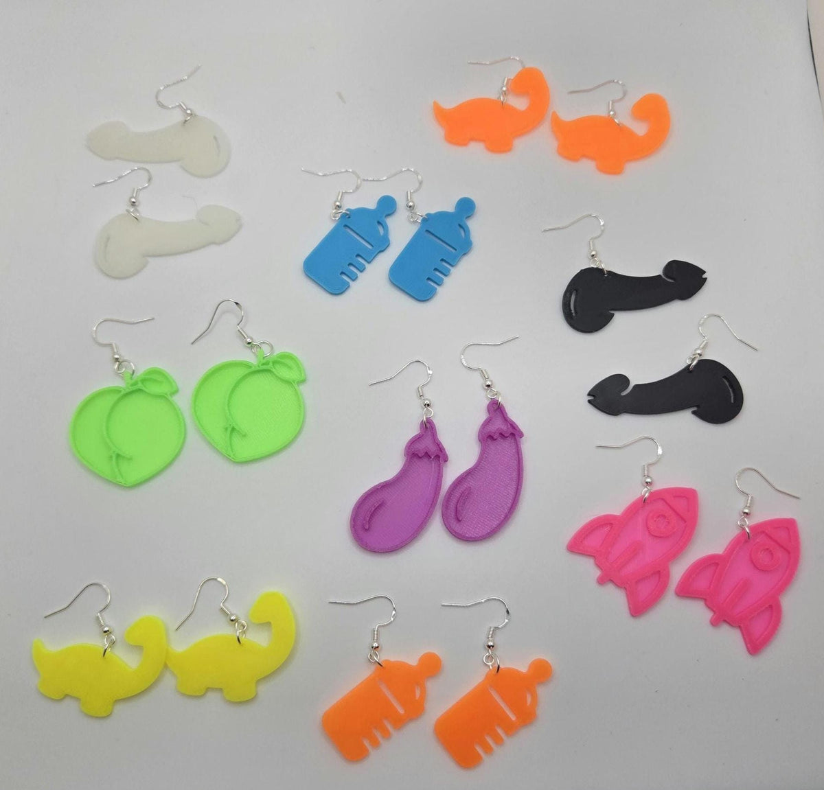 Neon Glow in the Dark Kandi Charms