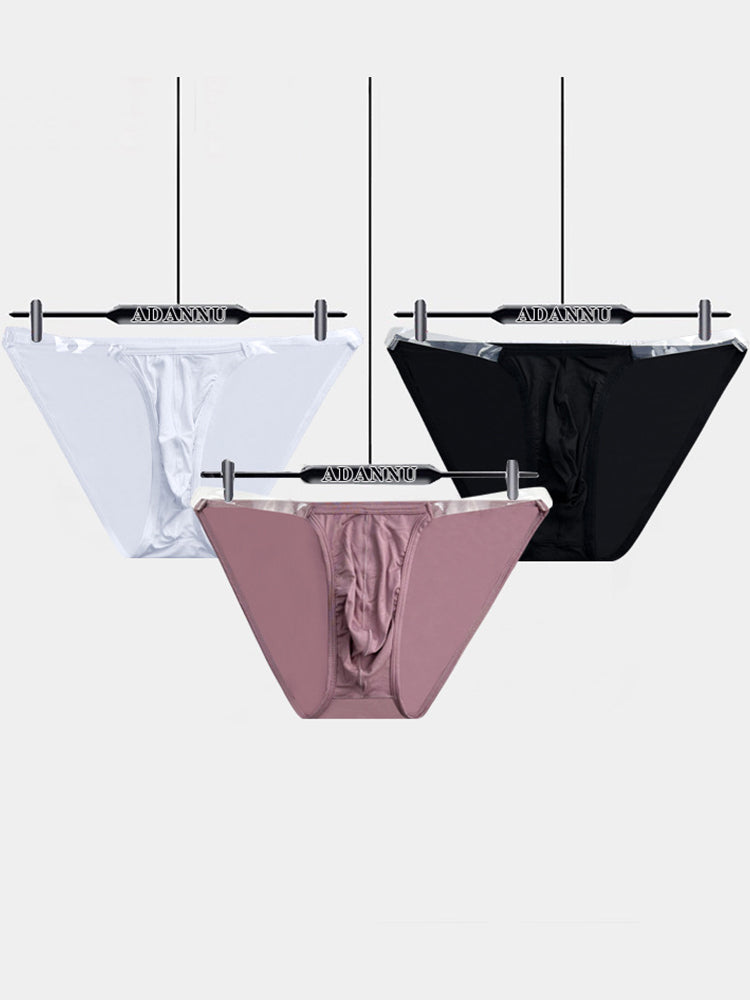 High-cut Low-waist Transparent Belt Briefs