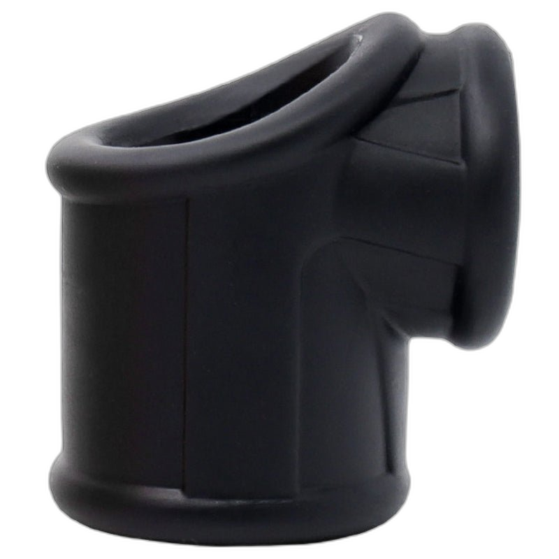 ruff GEAR Liquid Silicone Cock Pipe and Ballstretcher Black