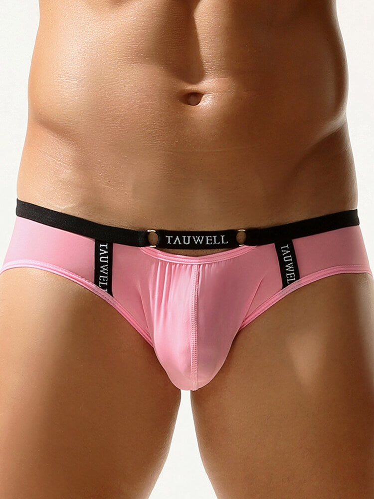Men's Low Waisted Breathable Thin Briefs