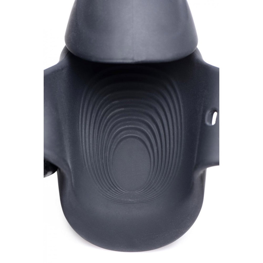 8X Vibrating Silicone Penis Head Stimulator